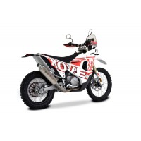 HP CORSE SP-2 400 Titanium Exhaust for Kove 450 Rally (2023+) HP CORSE SP-2 400 Titanium Exhaust for Kove 450 Rally (2023+)